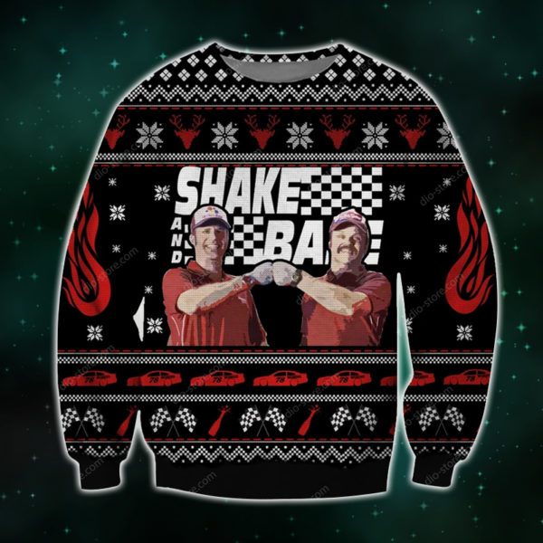 Shake And Bake Knitting Pattern 3D Print Ugly Sweater