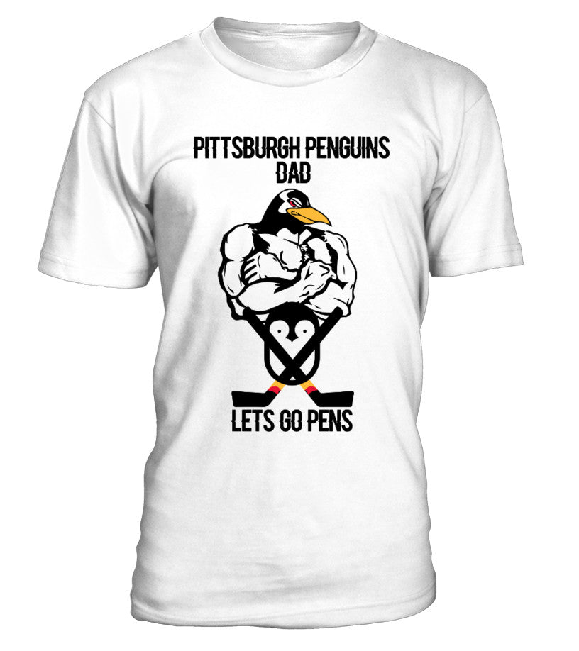 Hockey Pittsburgh Penguins Dad Is Here T Shirts C-Zgocm