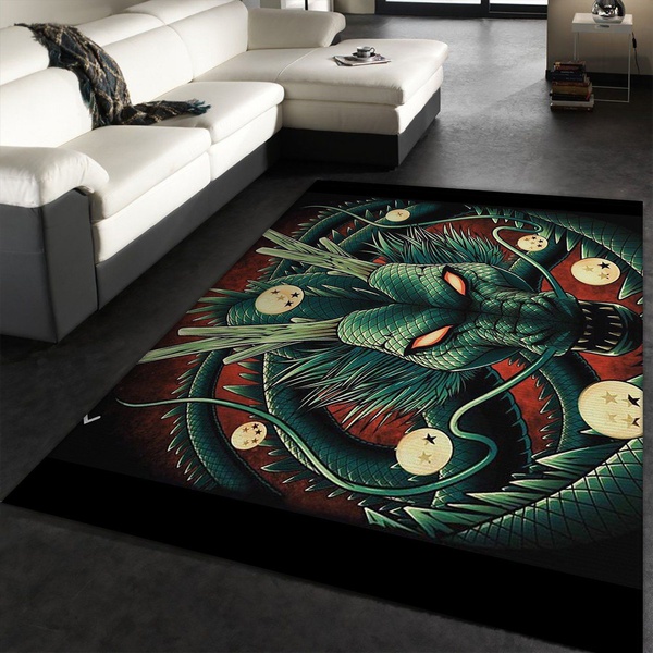 Dragon Ball Shenron Area Rug Geeky Carpet home decor Bedroom Living Room decor