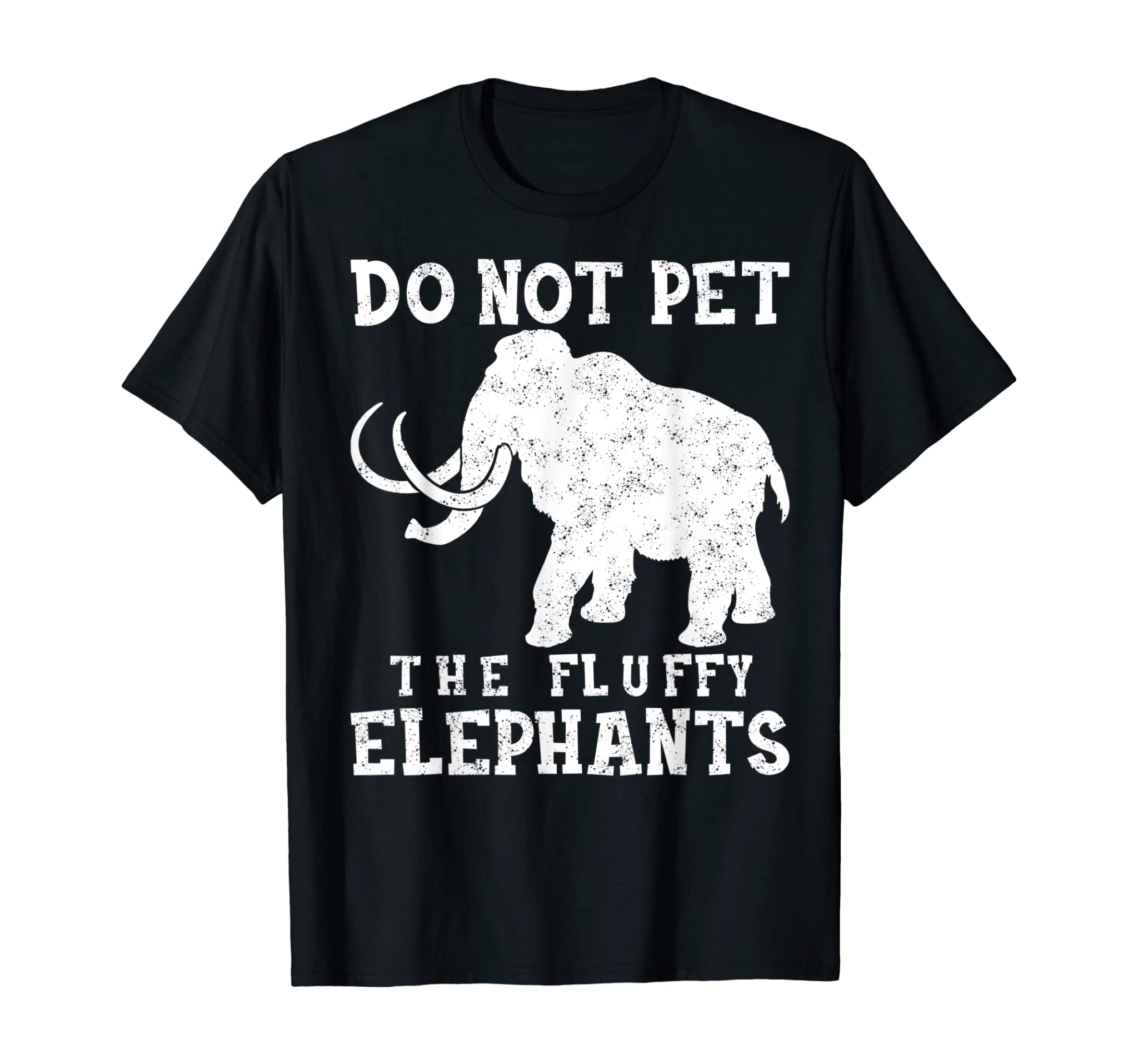 Funny Elephant Shirt Men Mammoth Gift Women Fluffy Elephants