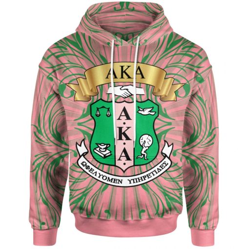 Alpha Kappa Alpha Sorority Vintage Style 3D All Over Printed