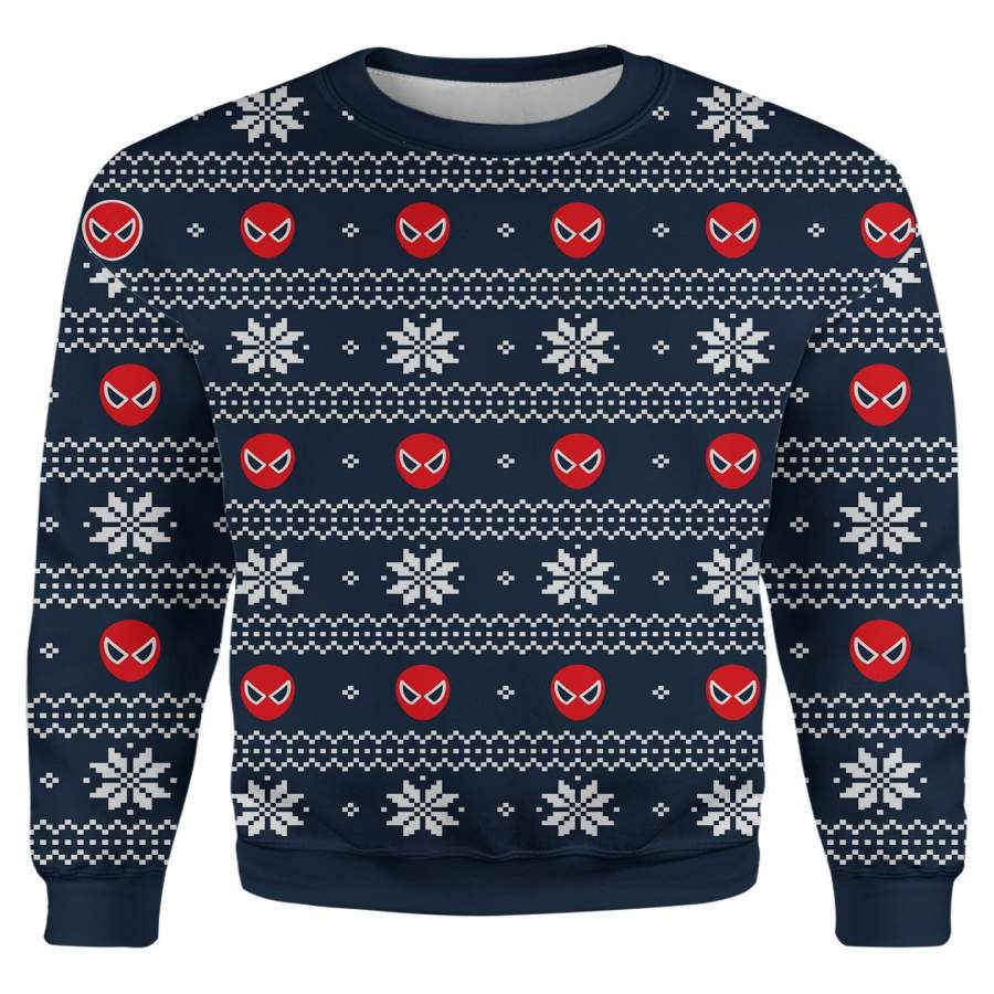 Spiderman Ugly Christmas Sweatshirt