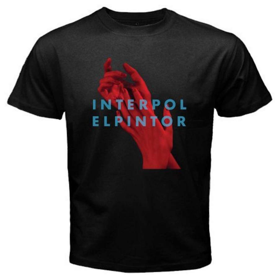 New Interpol El Pintor Album Men’s Black T-shirt Size S to 3xl