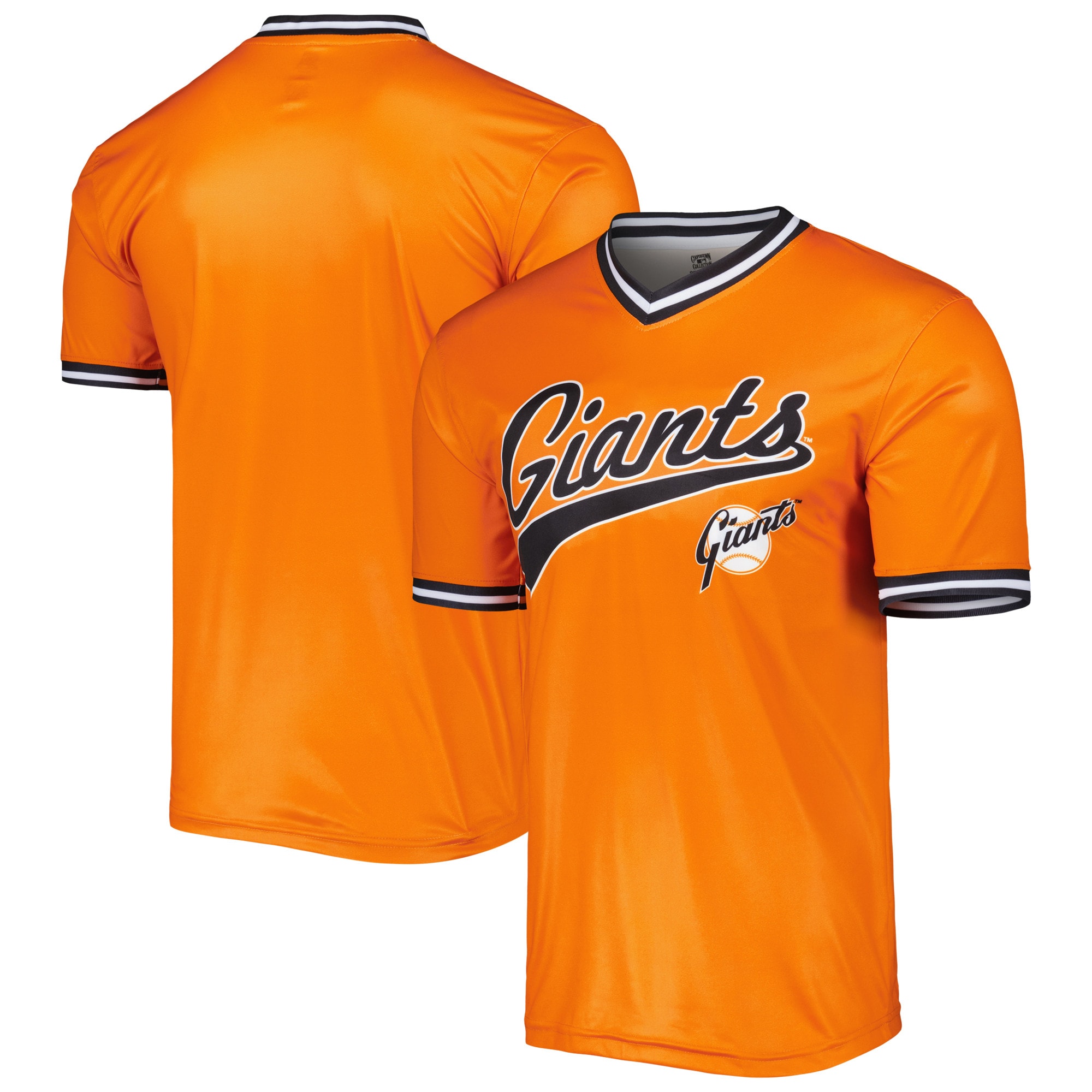 Men’s San Francisco Giants Stitches Orange Cooperstown Collection Team Jersey