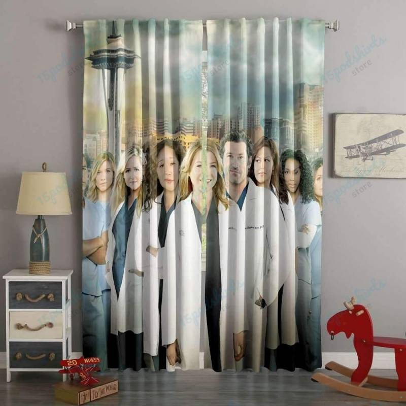 3D Printed Grey’s Anatomy Custom Living Room Curtains