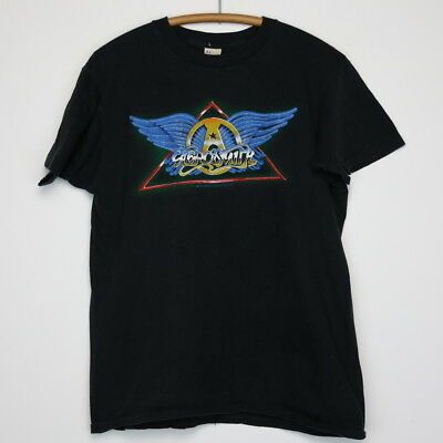 Aerosmith Shirt Vintage Tshirt 1982 Rock In A Hard Place Tour Rock And Roll Band 1918