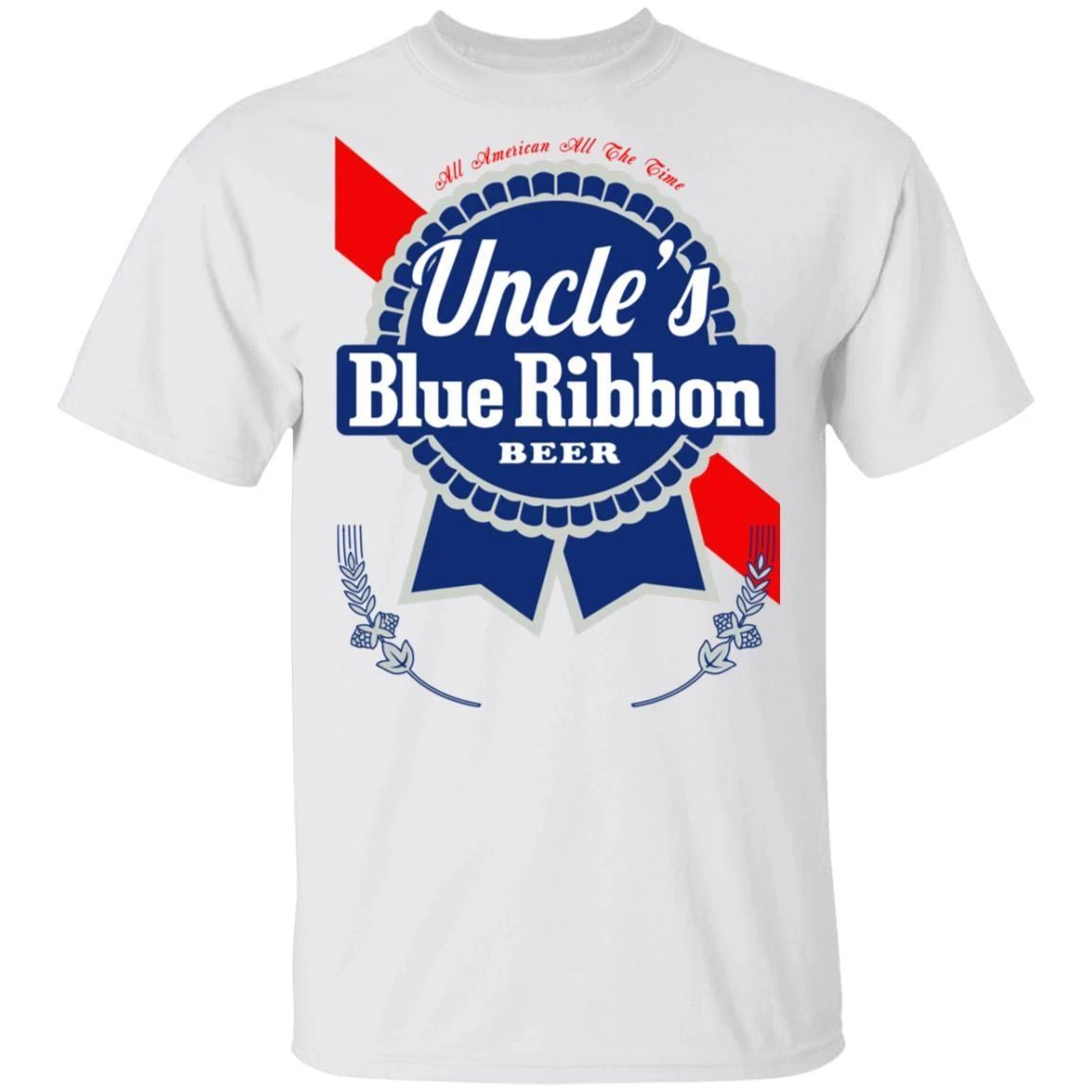 Uncle’S Blue Ribbon Pabst Blue Ribbon Uncle Beer T-Shirt