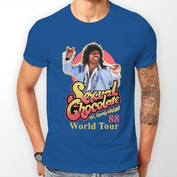 Randy Watson Sexual Chocolate Royal Blue Shirt Funny Shirt