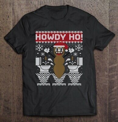 Howdy Ho Mr Hankey Christmas Black Shirt Best Christmas Gift For Friends Shirt