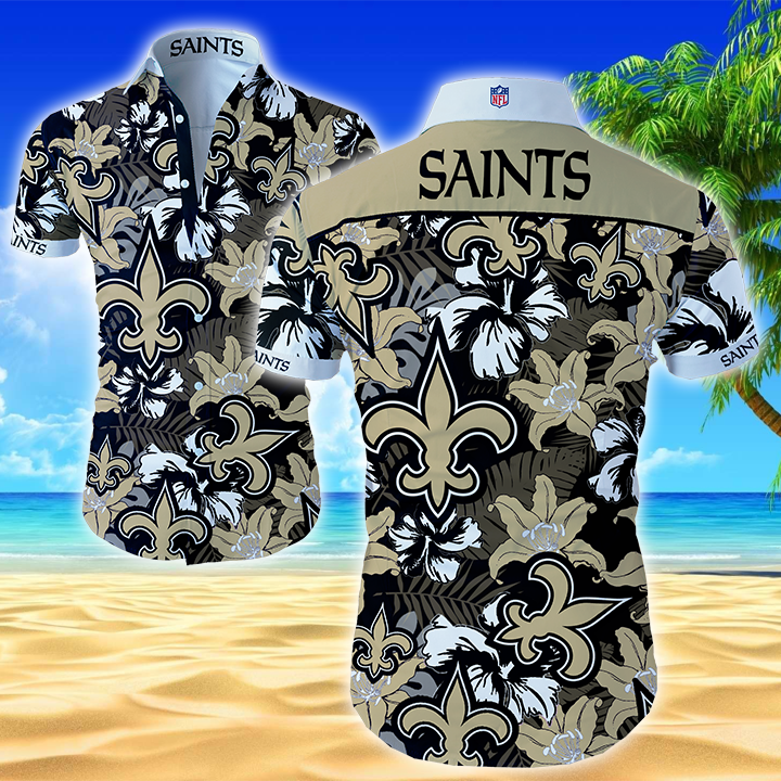 New Orleans Saints Sizechart Hawaiian Shirt