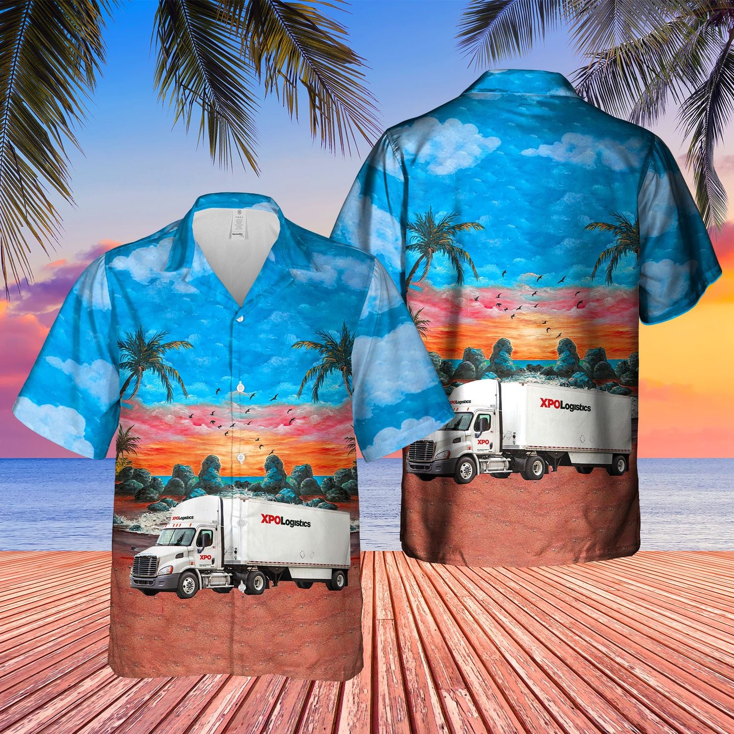 Xpo Trucks Hawaiian Shirt