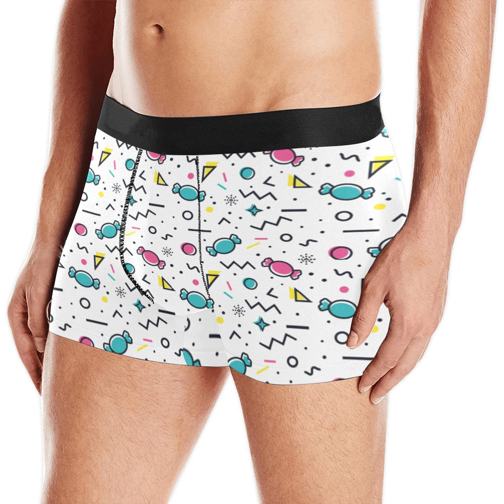 Candy Design Pattern Men’S All Over Print Boxer Briefs Men’S Underwear