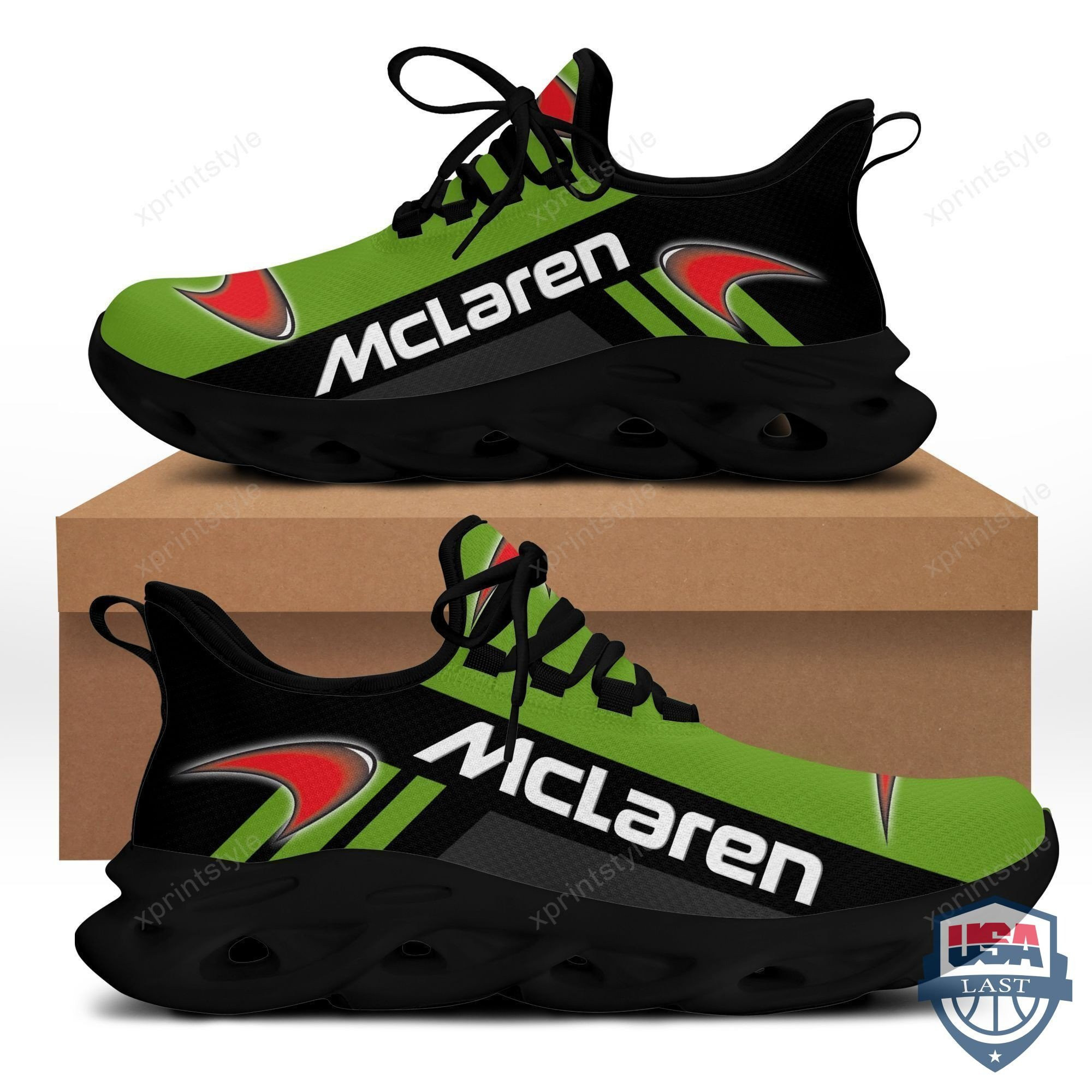 Mclaren Bs Running Shoes Ver 3 (Green )