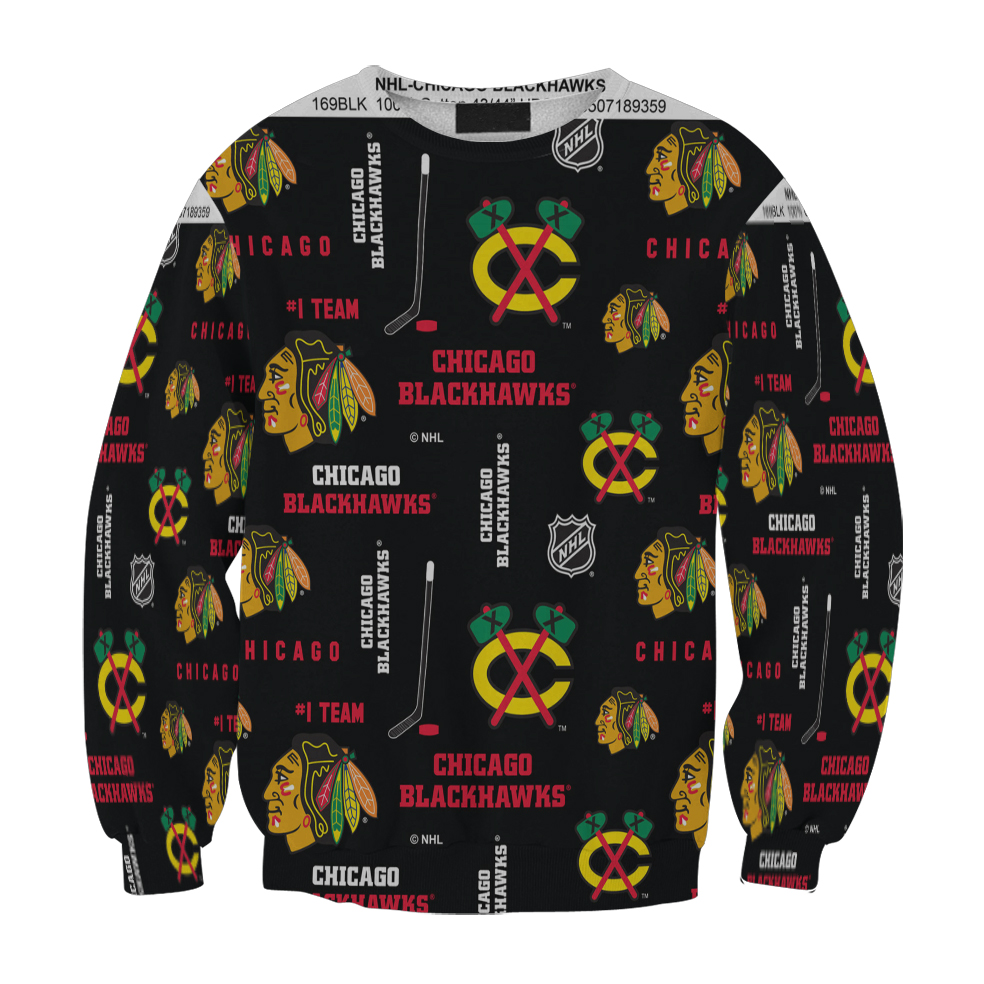 Chicago Blackhawks Symbol2 Gift For Fan 3D Full Printing Sweatshirt