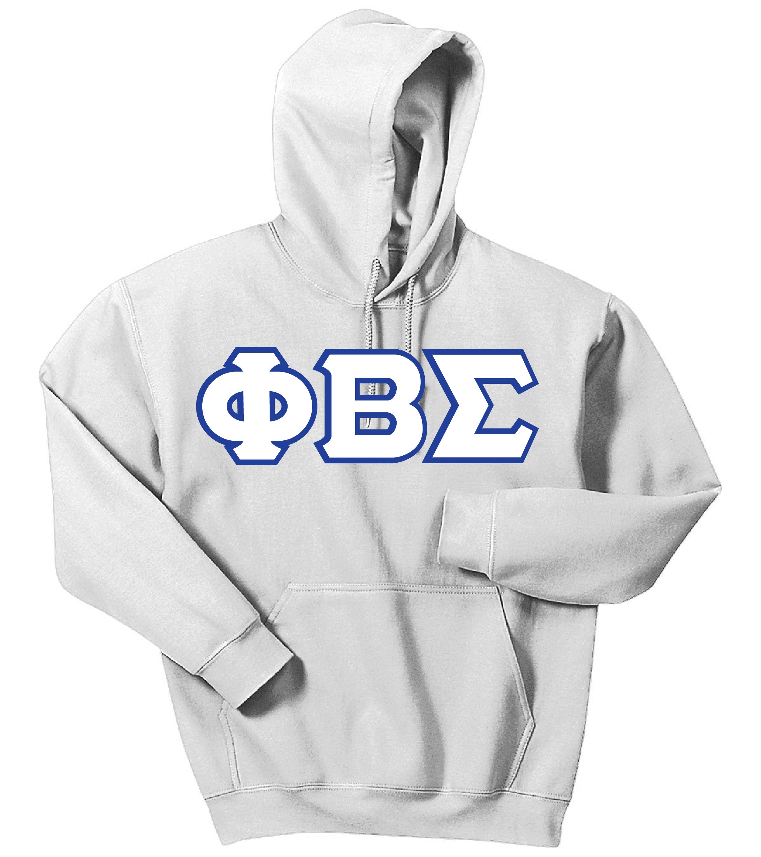 Phi Beta Sigma Greek 3 Letter Hoodie Sweatshirt