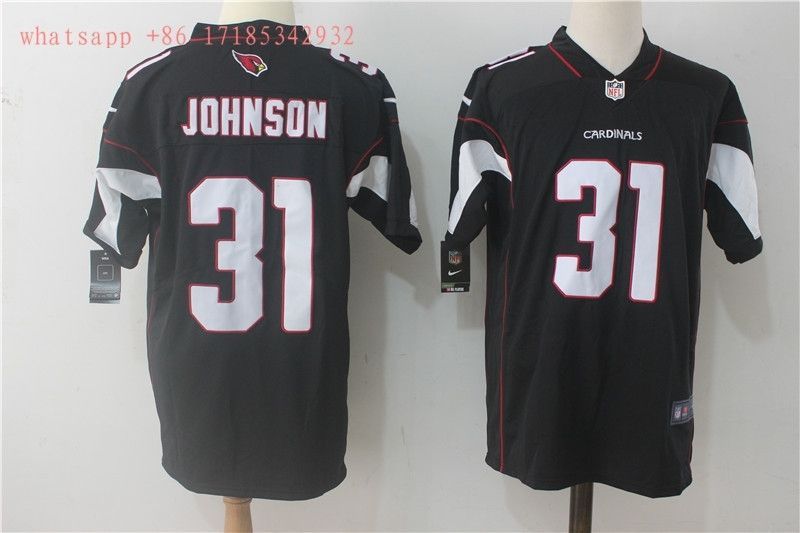 Arizona Cardinals David Johnson #31 2020 NFL Black Jersey Jersey