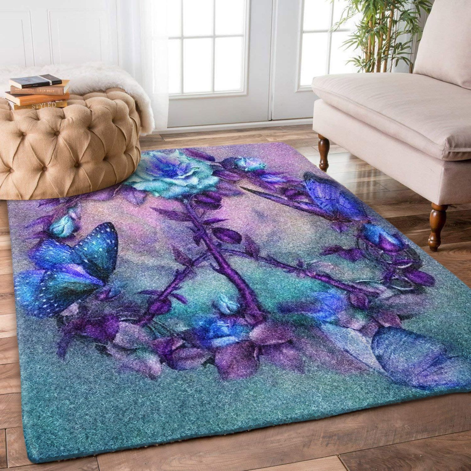 Hippie Butterfly Rug TTVNHOG DNNTVN