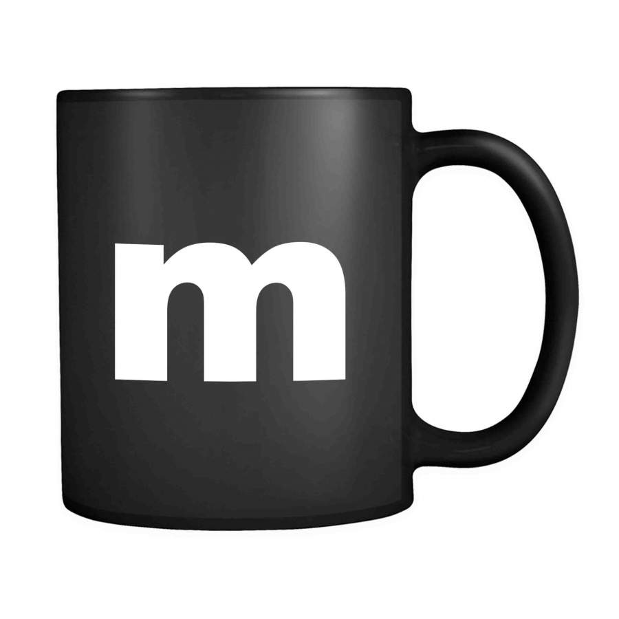 M Halloween Candy 11oz Mug