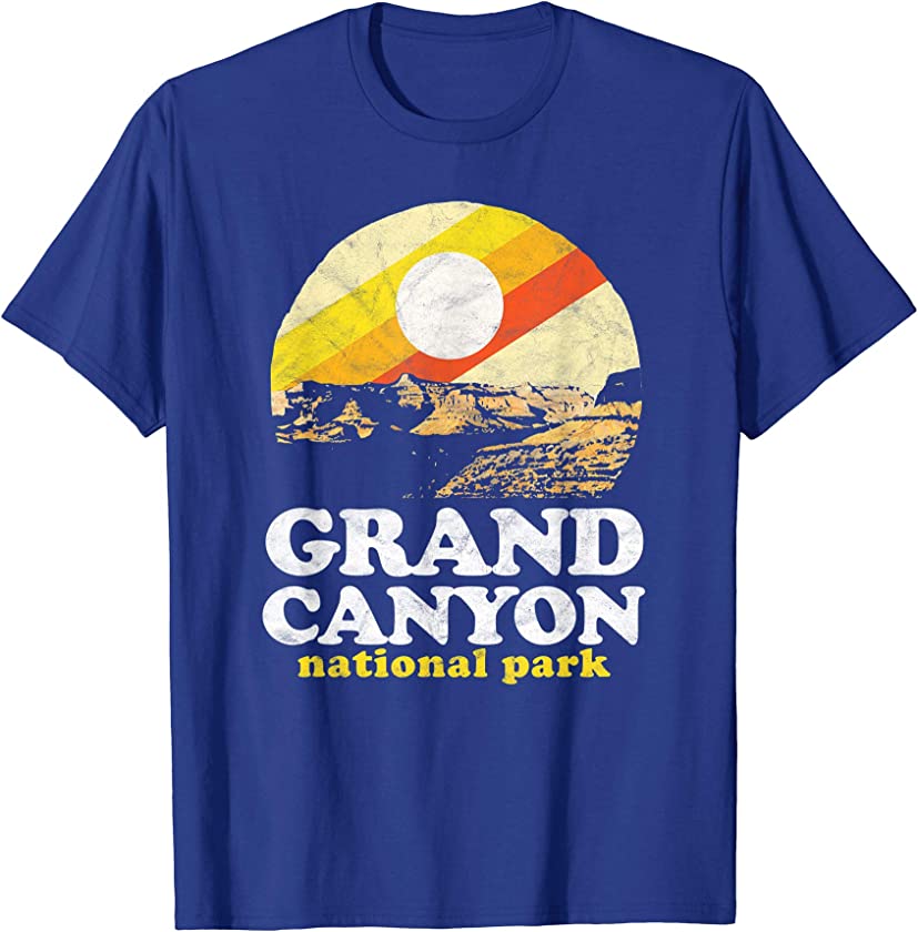 Vintage Grand Canyon Retro Eighties Sunset Graphic T-Shirt