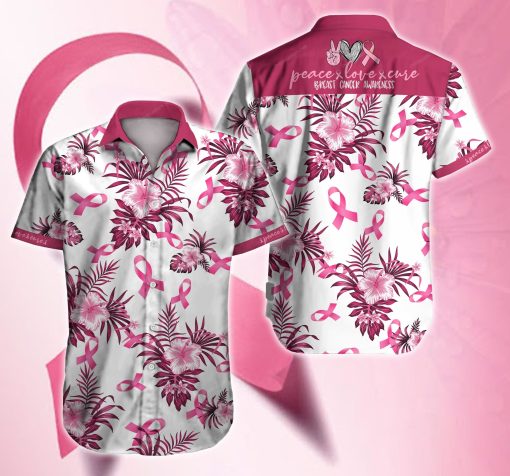 Tlab Breast Cancer Hawaiian Shirts For Men Ha108284