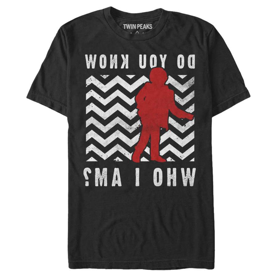 Twin Peaks Men’s Backward Room Question  T Shirt