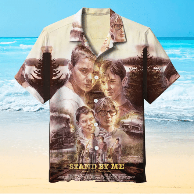 Stand By Me For Man And Woman Print Short Sleeve Hawaii Shirt Ha5930