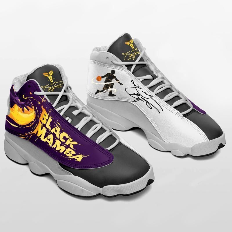 Kobe Bryant La Lakers Basketball Form Air Jordan 13 1 Shoes Sport Sneakers