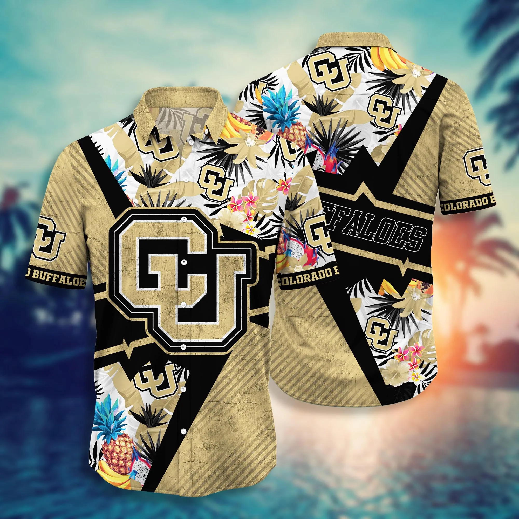 Colorado Buffaloes NCCA Hawaiian Shirt Break Aloha Shirt