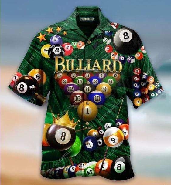 High Quality Hawaii Aloha Shirts The Master Of This League Billard Ha51489