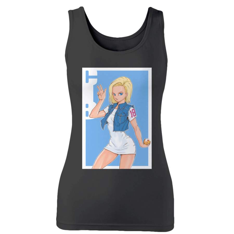 Badassy 18 Dragon Ball Woman’s Tank Top