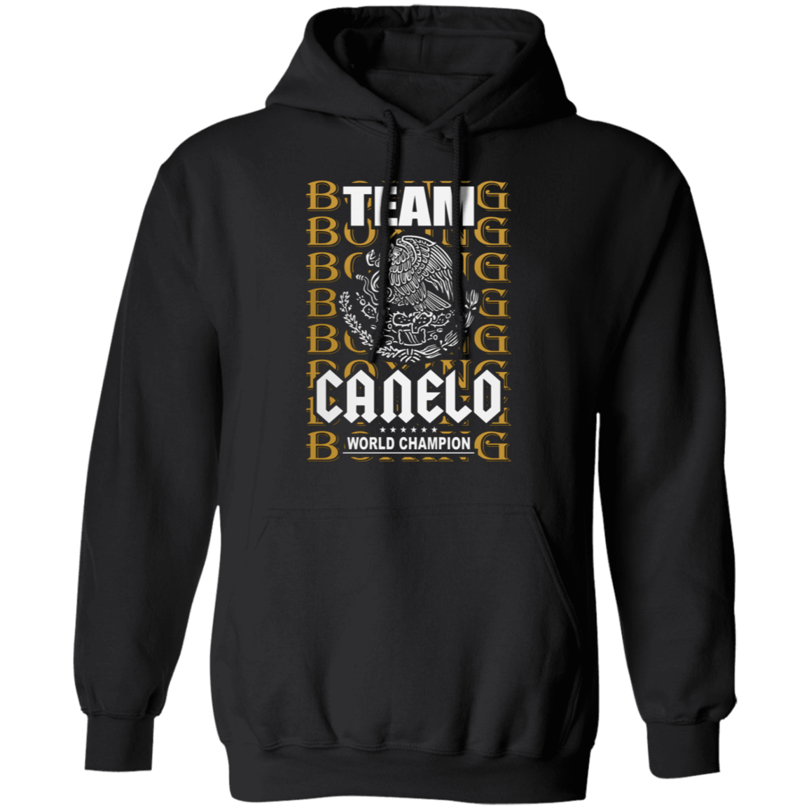 Canelo WBC Hoodie Team Canelo World Champion Hoodie Mexican Flag Clothing For Canelo Supporter