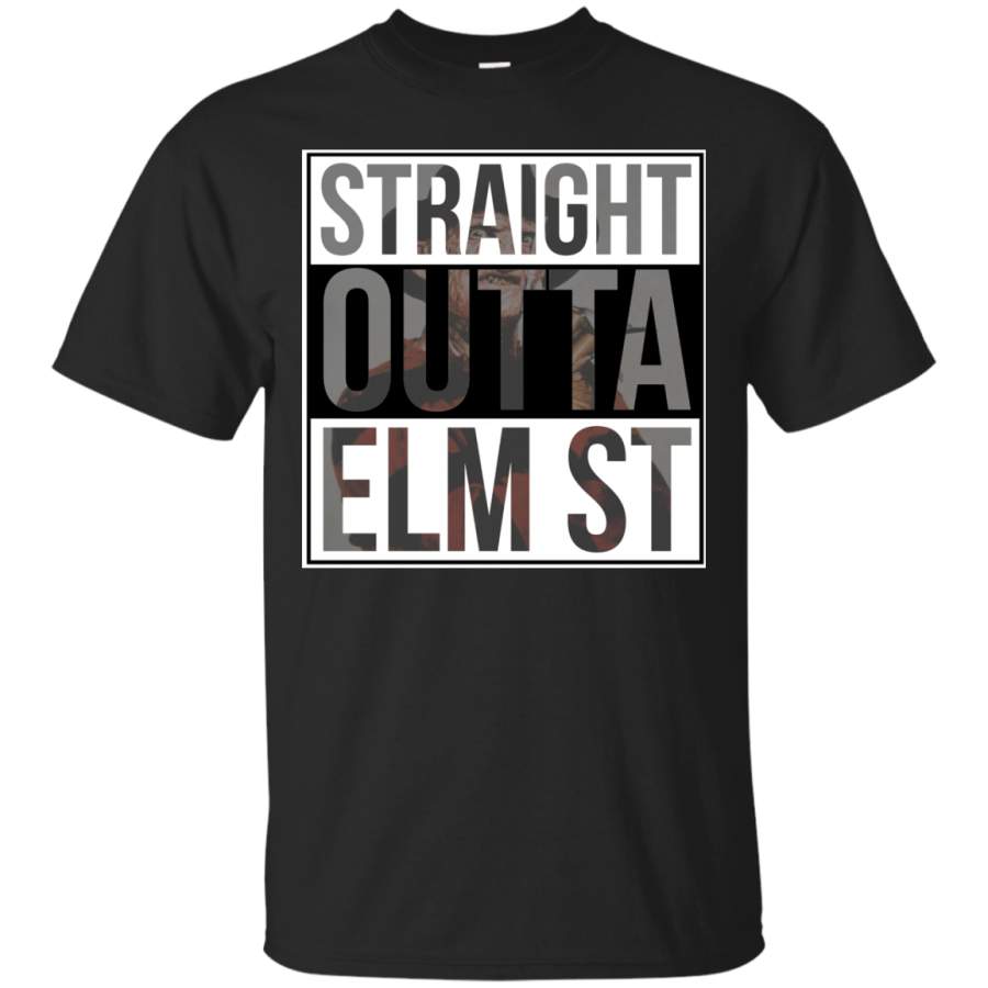 A NIGHTMARE ON ELM STREET – Straight Outta Elm St T Shirt & Hoodie