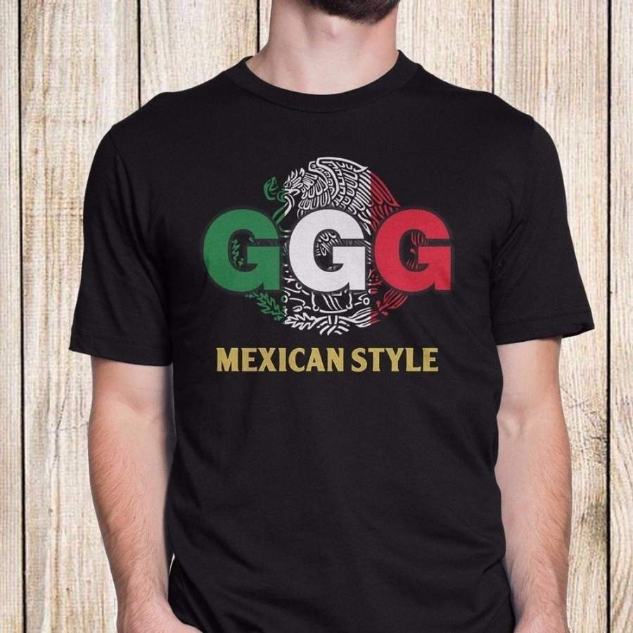 Classic GGG Vs Canelo , Gennady Gennadyevich Golovkin Mexican Style T-Shirt