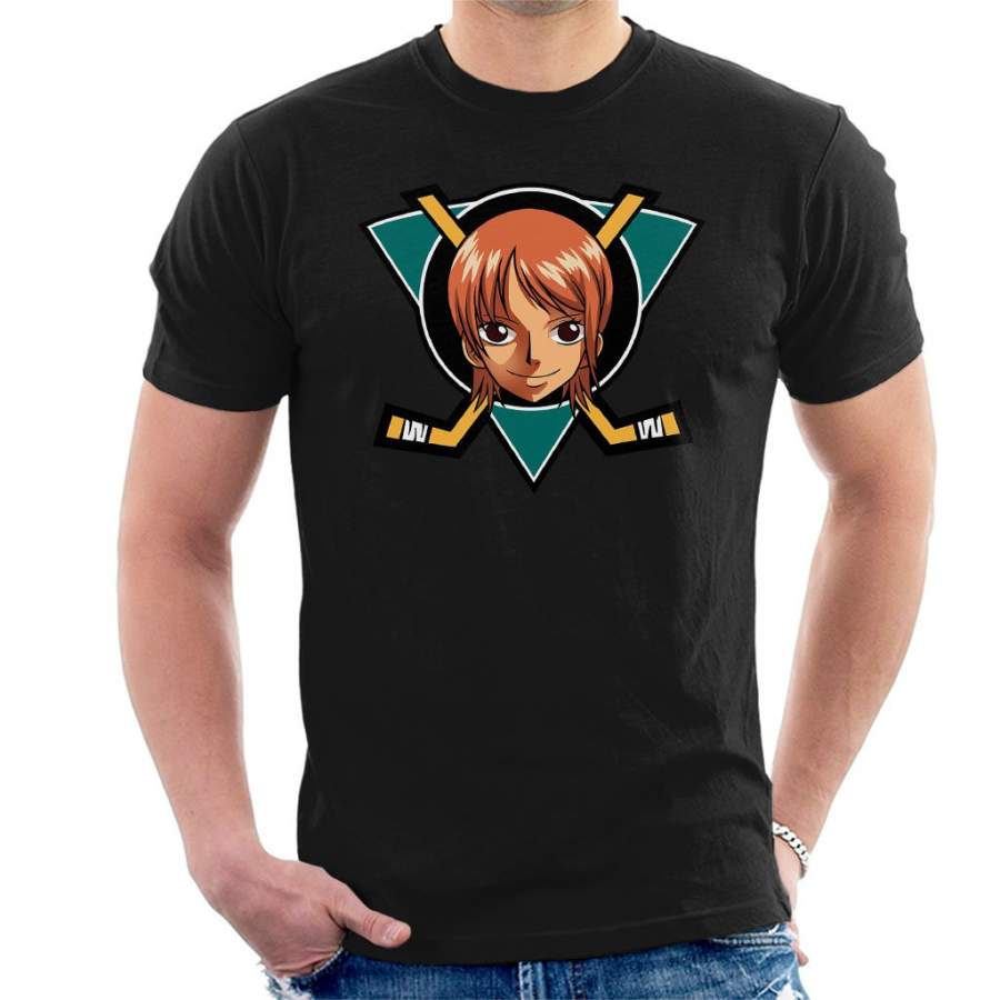 Nami Mighty Ducks One Piece Men’s T-shirt