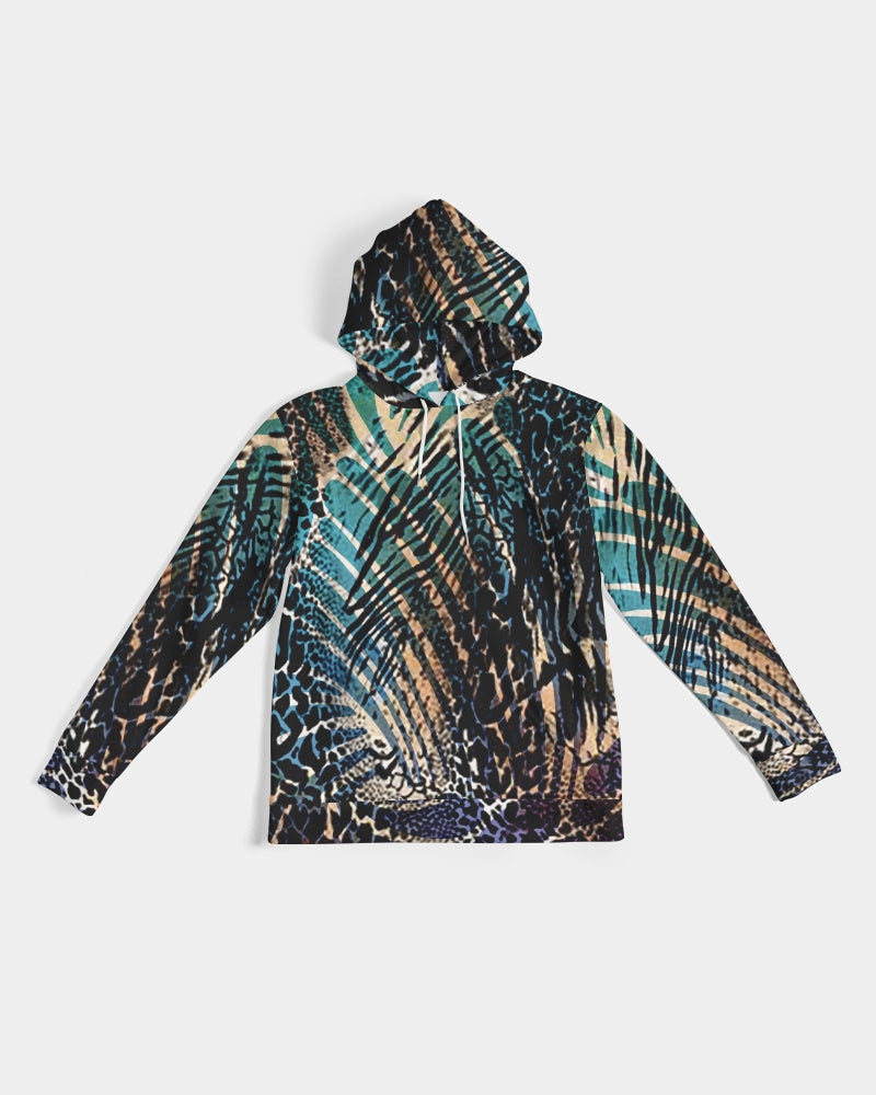 Abstract Leopard Print Men’S Hoodie