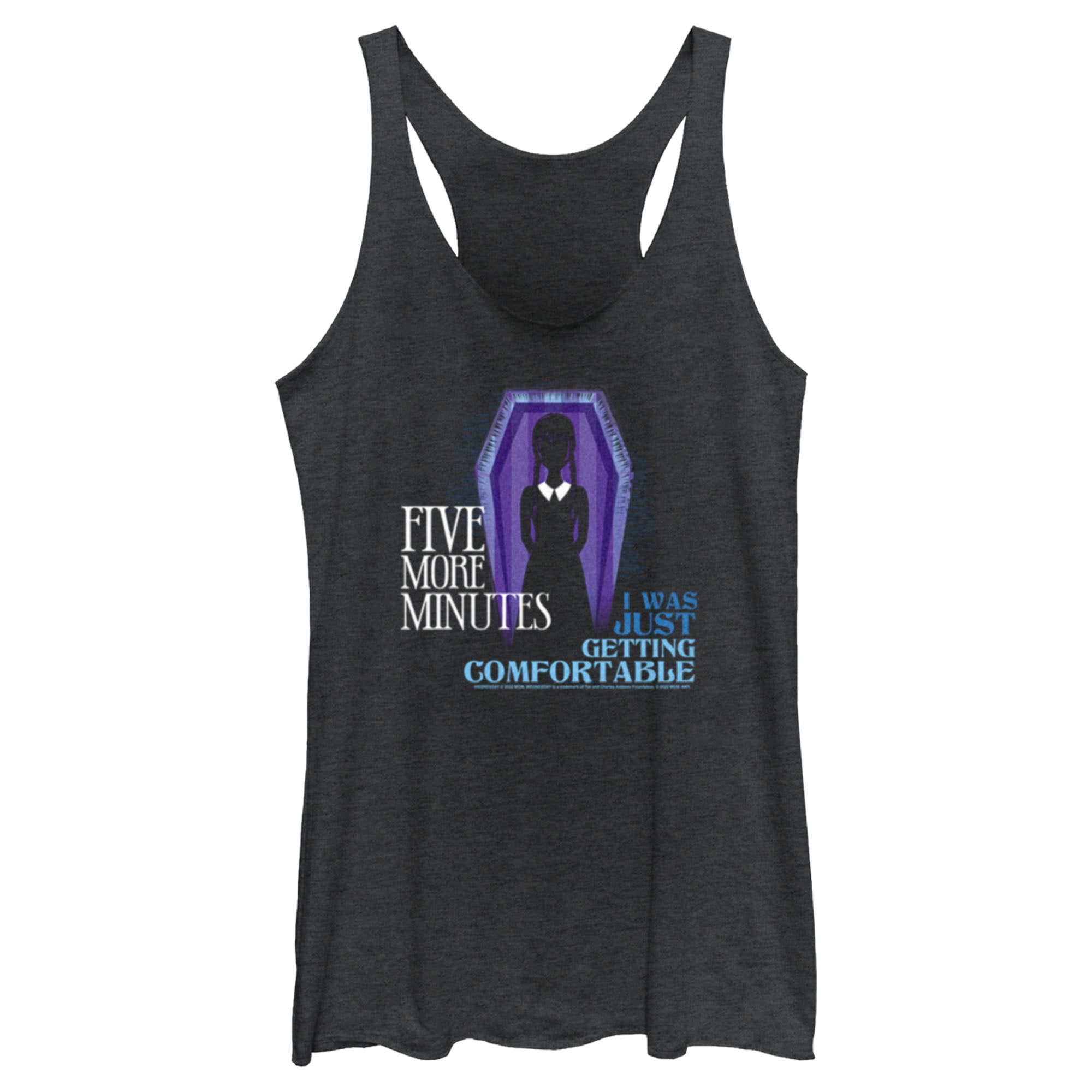 Women’S Wednesday Five More Minutes Racerback Tank Top