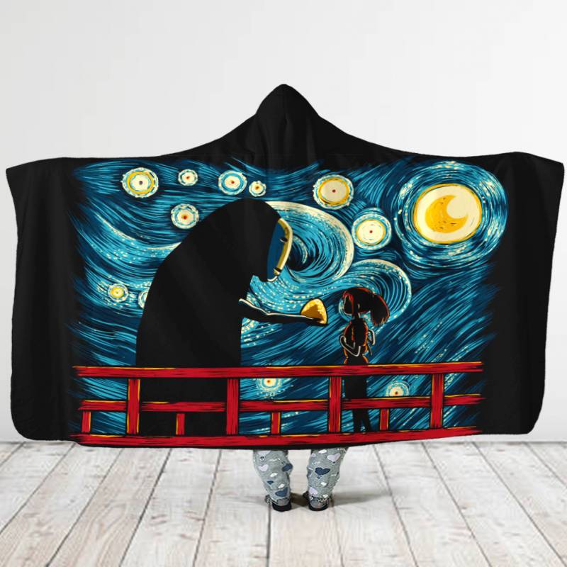 Starry Spirits Hooded Blanket