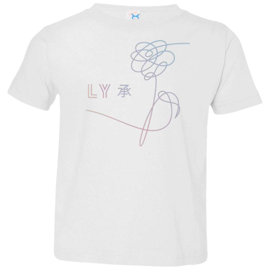 AGR BTS Love Yourself Toddler Jersey T-Shirt