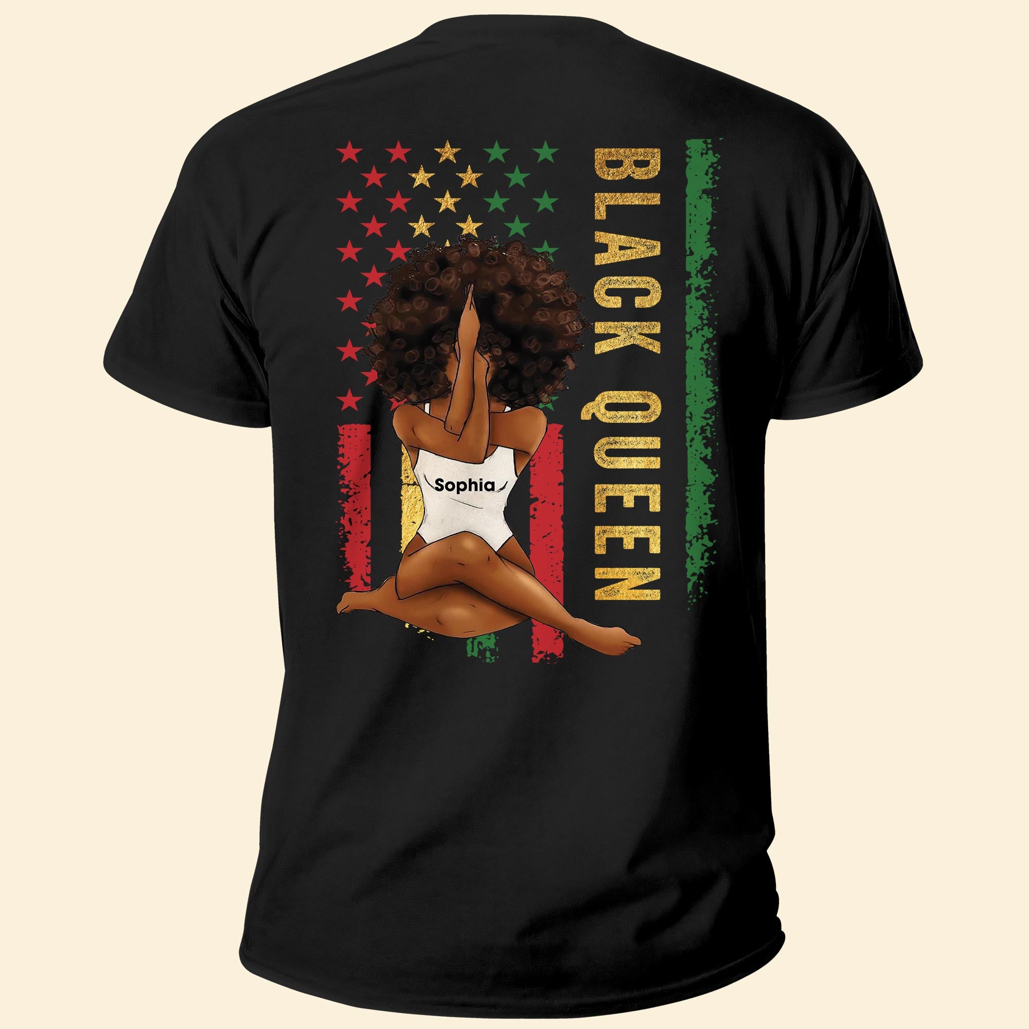 Black Queen – Personalized Shirt – Black Month History, Birthday Gift For Black Woman, Black Queen