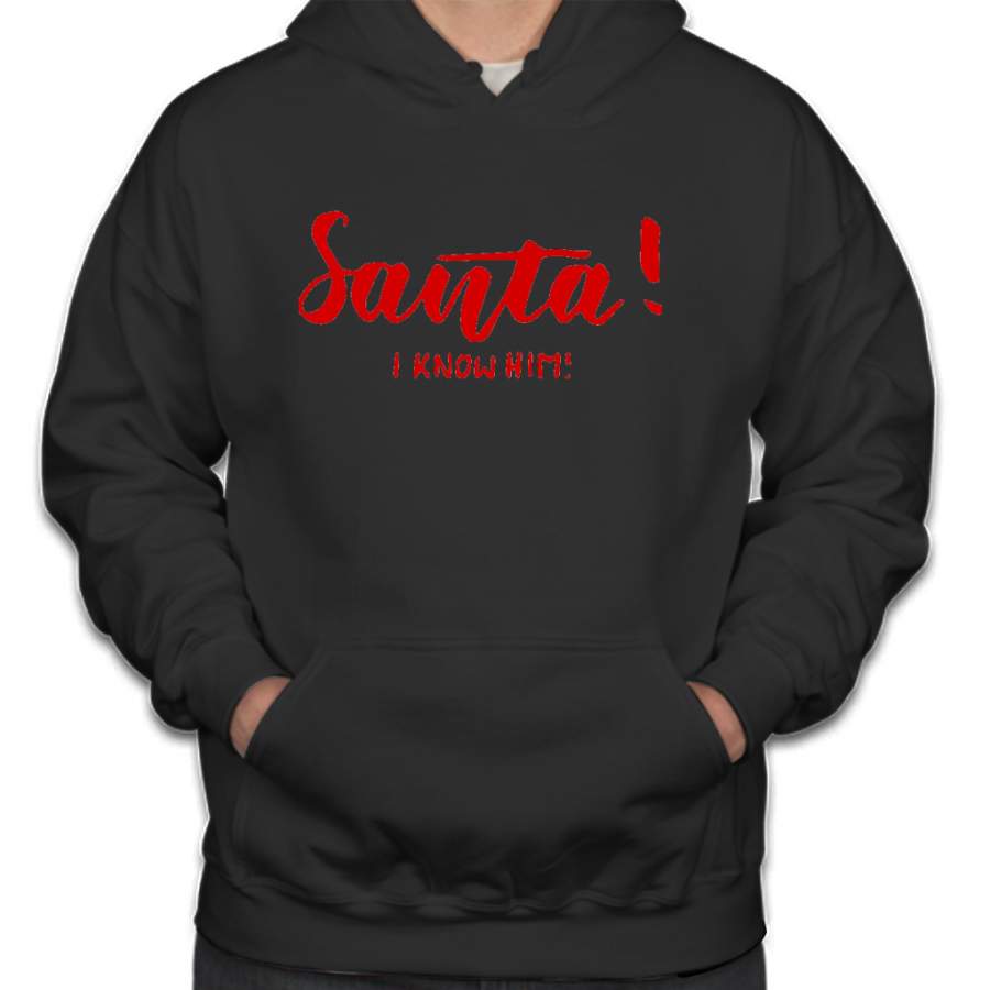 Christmas Buddy The Elf – Santa! I Know Him! Hoodie