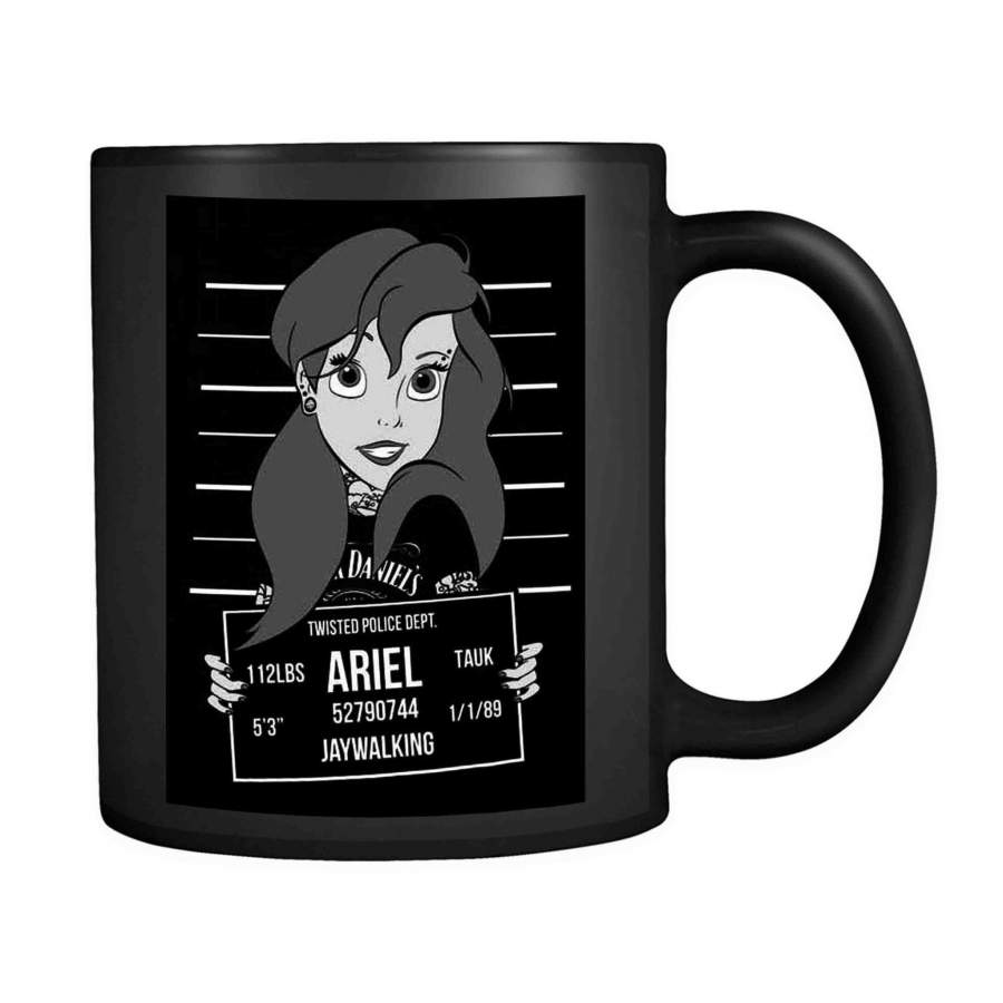 ariel mermaid mug shot 11oz Mug