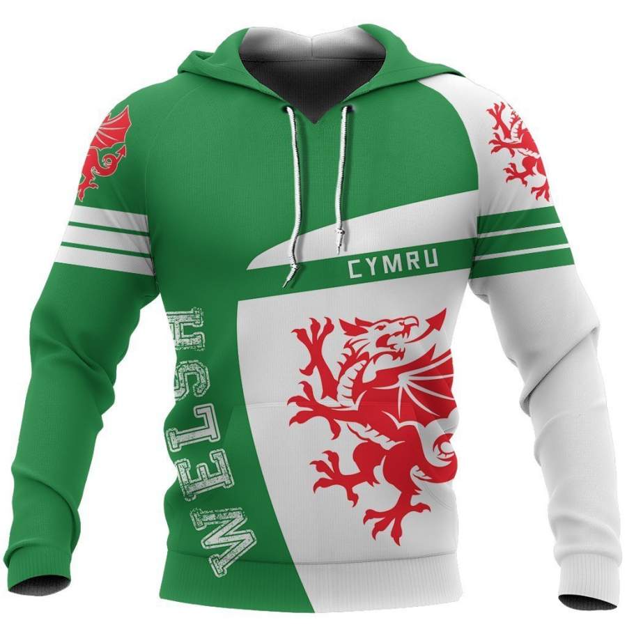 Wales Sport Hoodie – Premium Style NVD1053