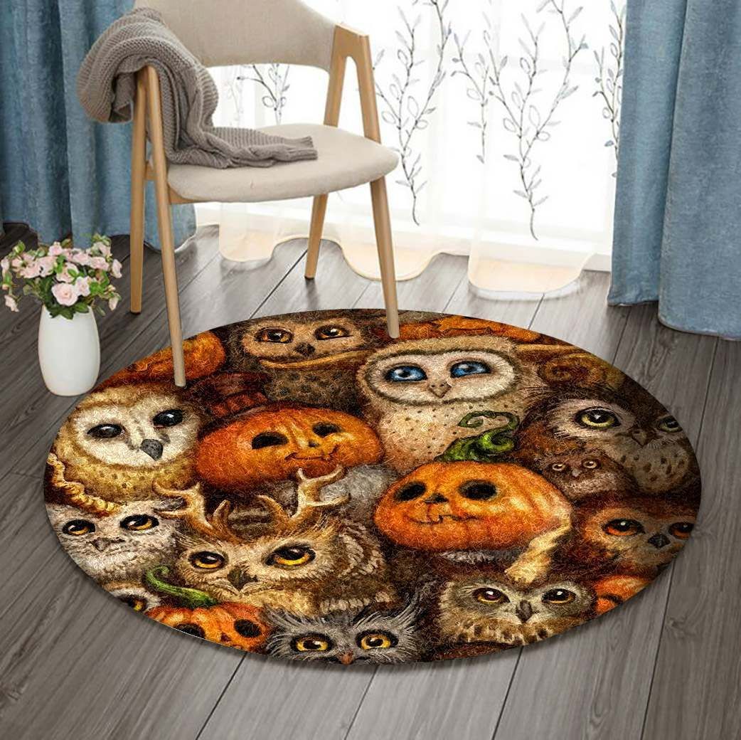 Halloween GE1808 Round Rug  CYSI2907