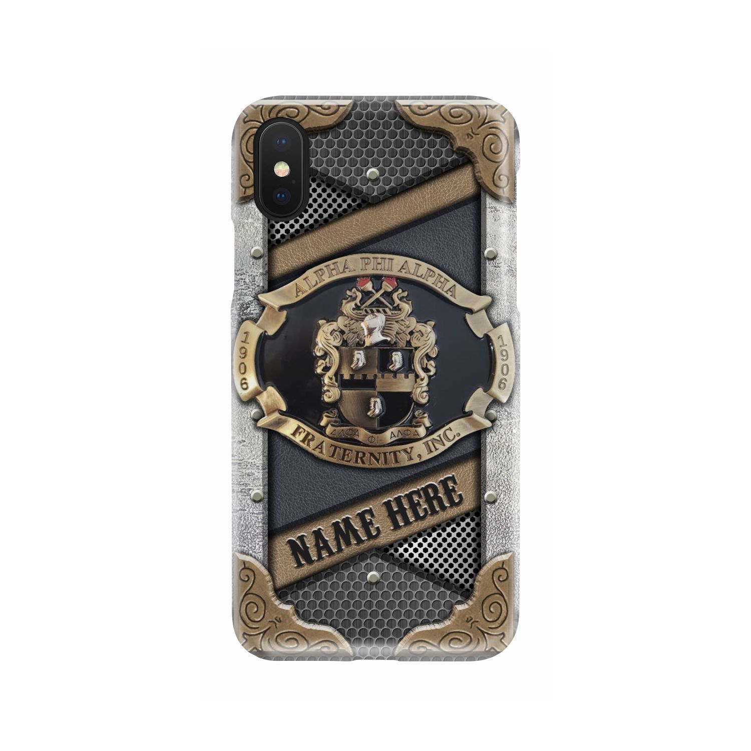 Alpha Phi Alpha Custom Name 2605 3D Print Phone Case