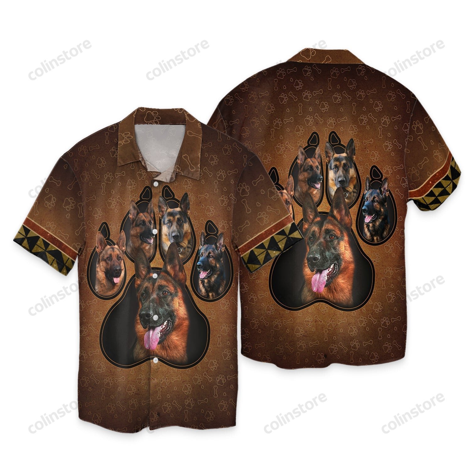 German Sherpherd Dog Lover Hawaii Shirt Gift Ha9552