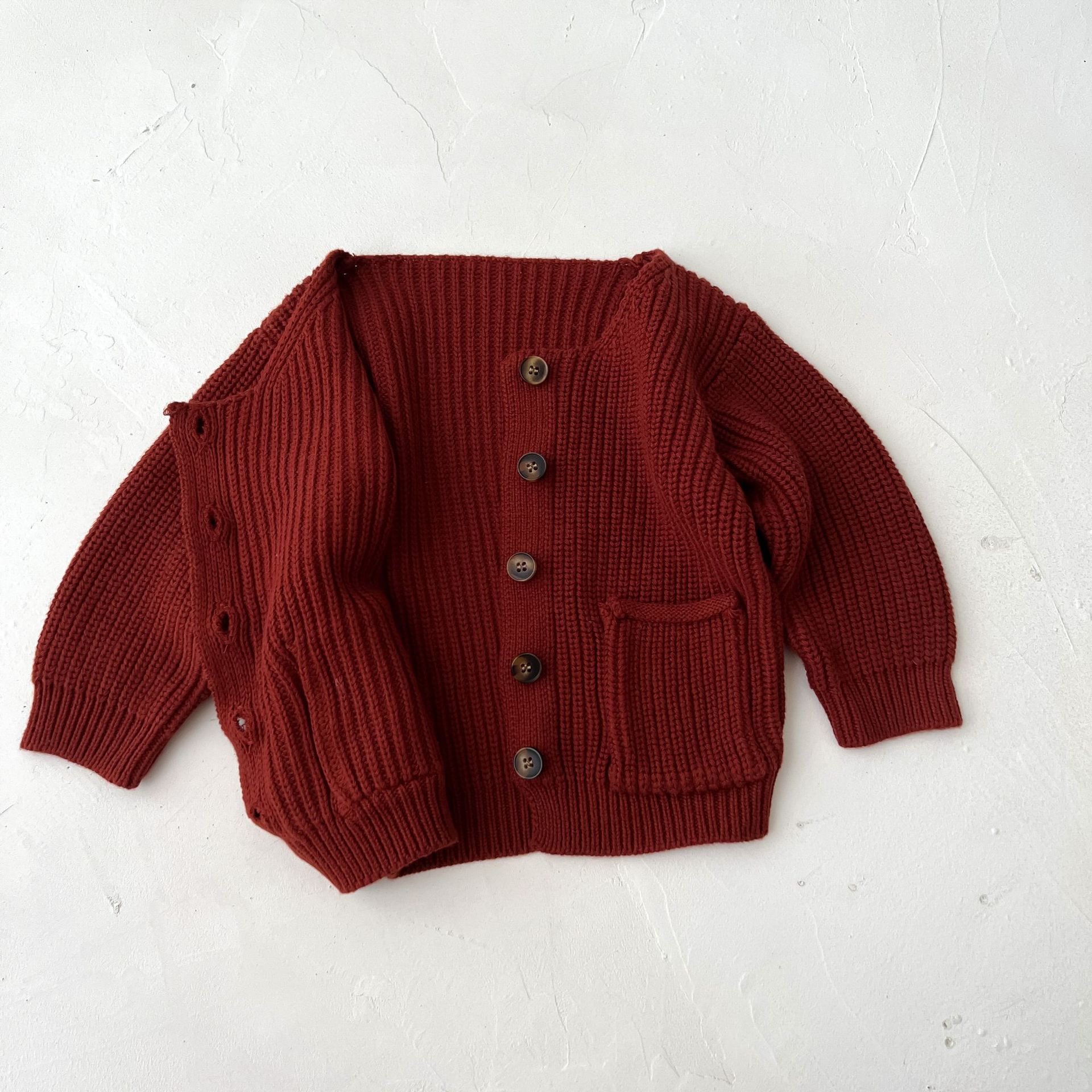 Baby Knitted Cardigan Sweater Children Clothing Boys Girls Sweaters Kids Wear Baby Boy Clothes Winter Spring Autumn alx