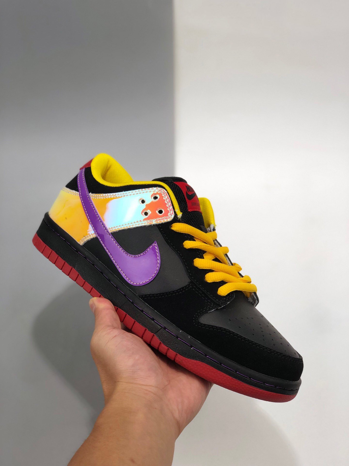 Nike SB Dunk Low Pro BlackDeep Violet 5339037