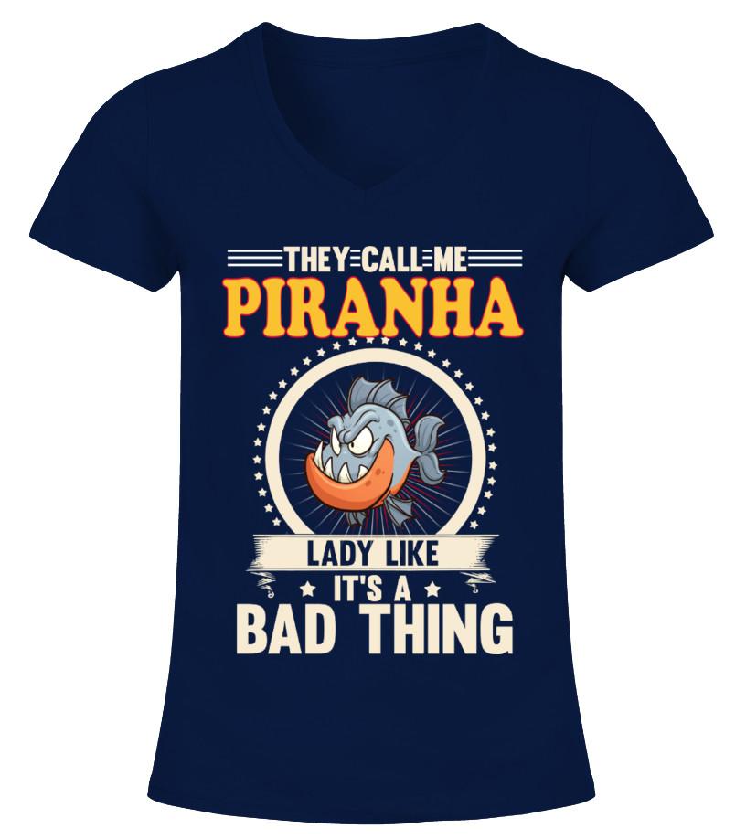 Piranha Animals Lover T Shirts C-Dsq2Ro