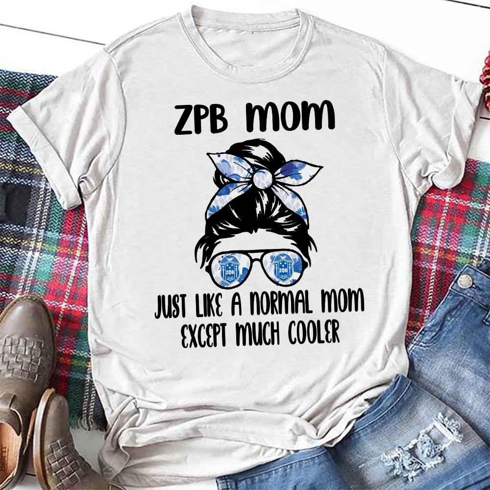 Zeta Phi Beta Mom – Mothers day 2D T-shirt