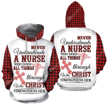 Nurse 3D Hoodie Shirt For Men And Women